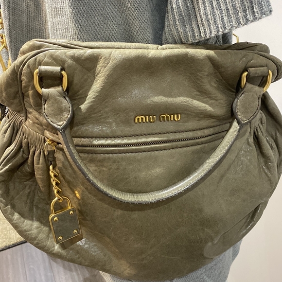 Miu Miu Napa Crossbody Bag - Picture 2 of 7